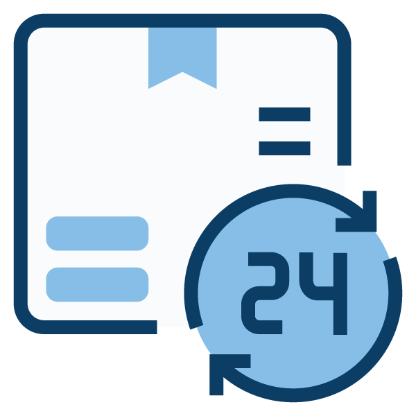 card with time icon
